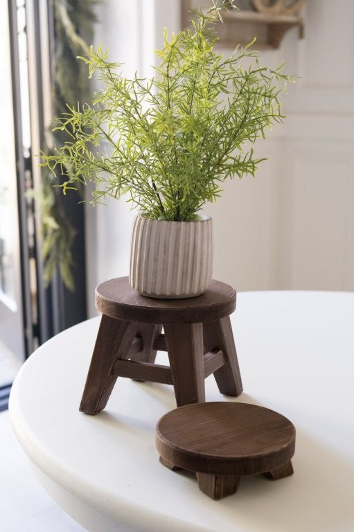 Round Wood Riser, 2 sizes, 4 colors