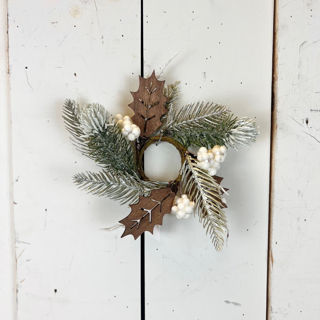 Laser-Cut Wood Winter Pine Collection