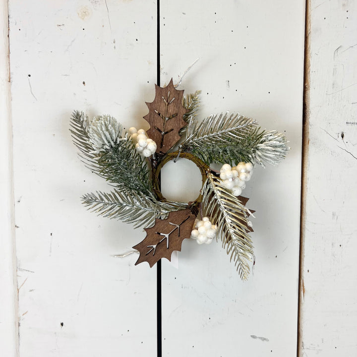 Laser-Cut Wood Winter Pine Collection