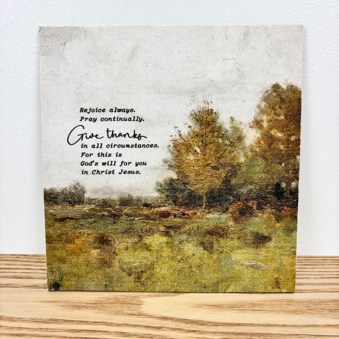 7" x 7" Canvases