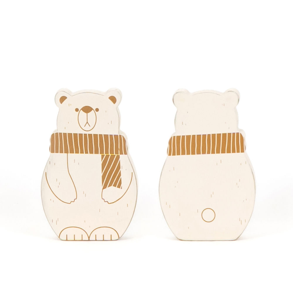 Polar Bear Chunky Wood Shape
