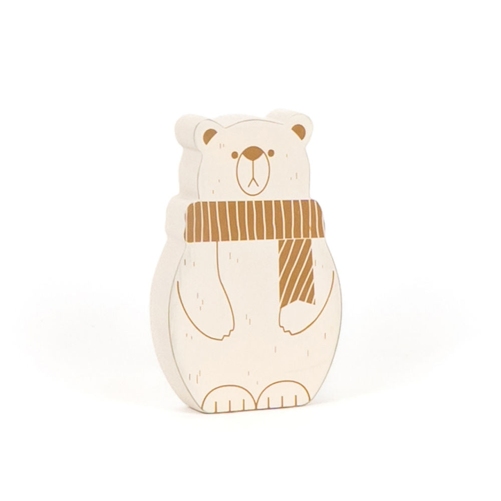 Polar Bear Chunky Wood Shape