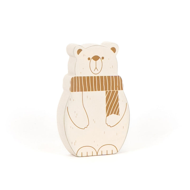 Polar Bear Chunky Wood Shape