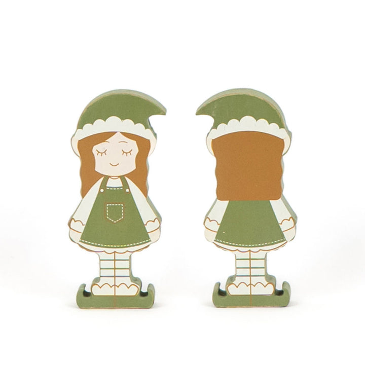 Girl Elf Chunky Wood Shape