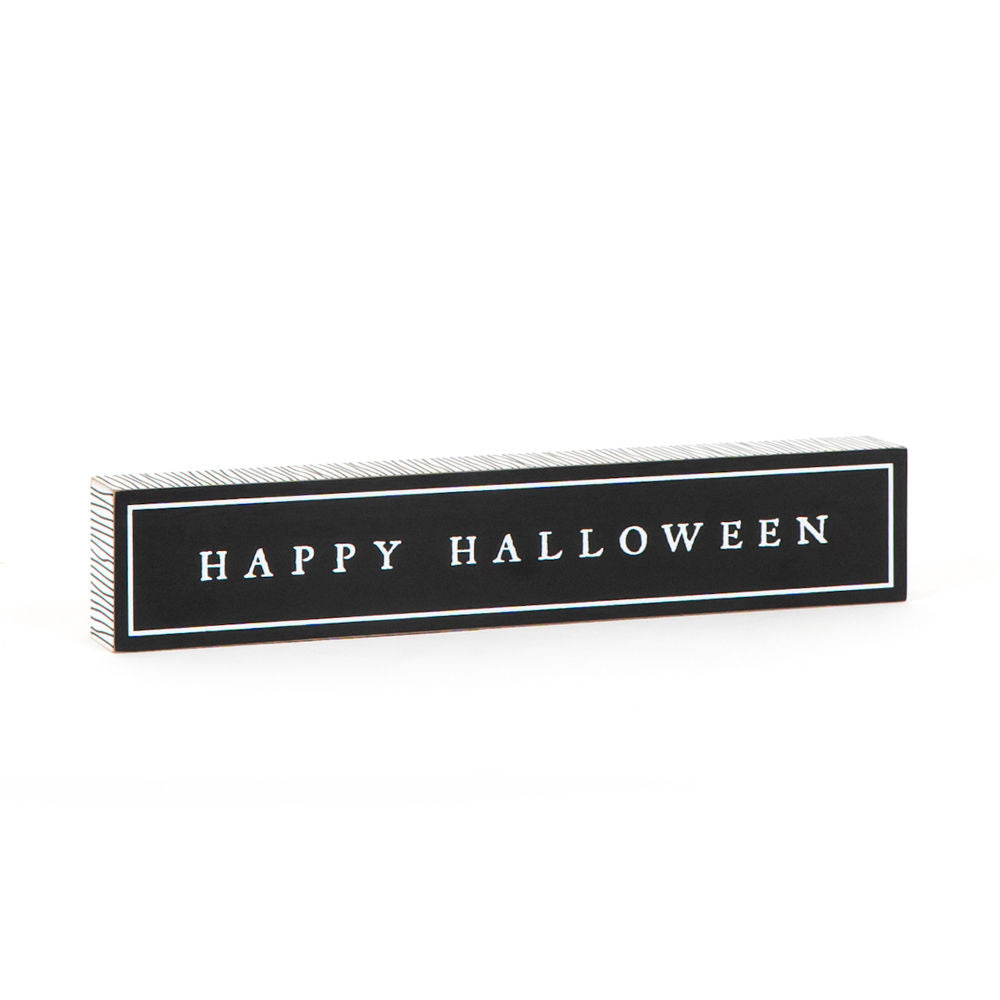 Happy Halloween / Autumn Blessing Reversible Wooden Sign