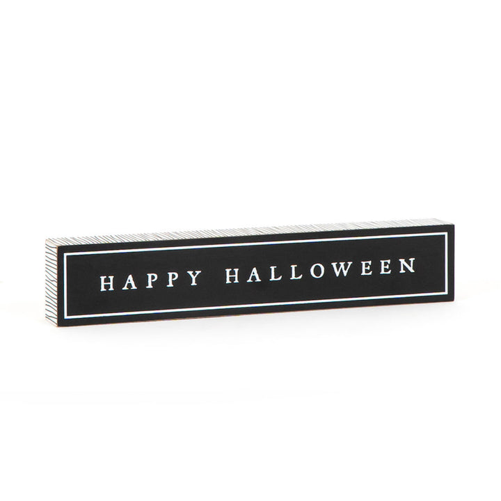 Happy Halloween / Autumn Blessing Reversible Wooden Sign