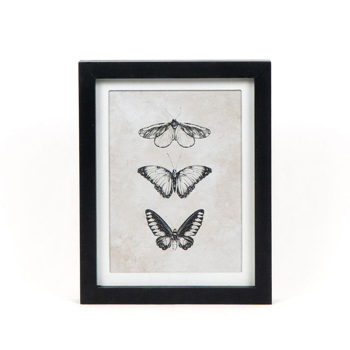 Butterfly Reversible Wood Frame Sign