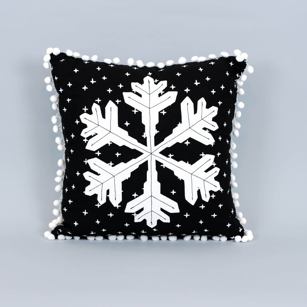Snowflake Reversible Pillow
