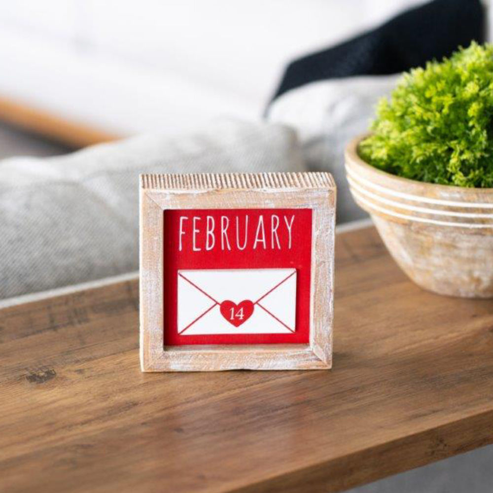 Reversible Valentine’s/St. Patrick’s Day Sign