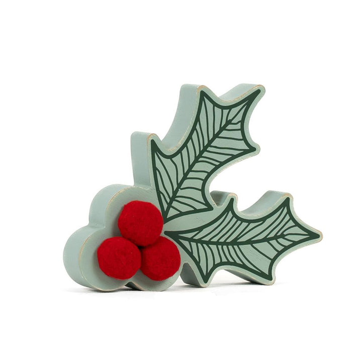 Holly Berry Chunky Wood Shape