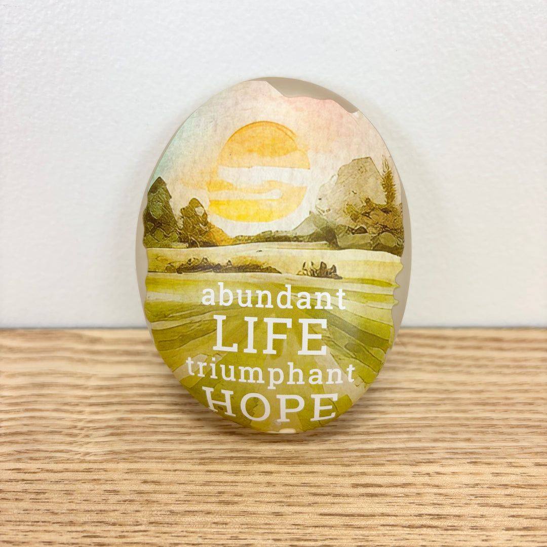 Easter Message Stones