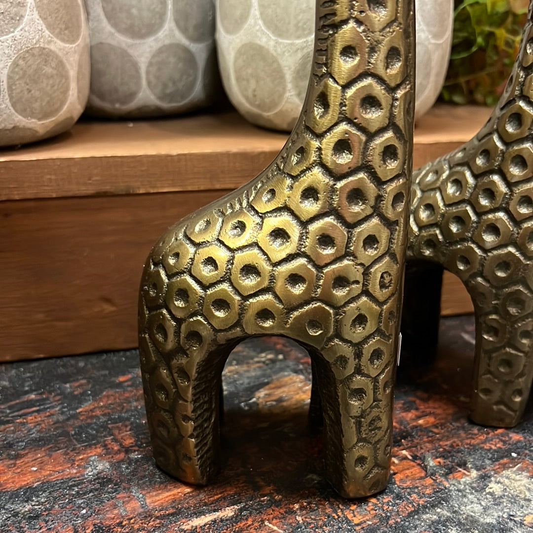 Gold Giraffes - Set of 2