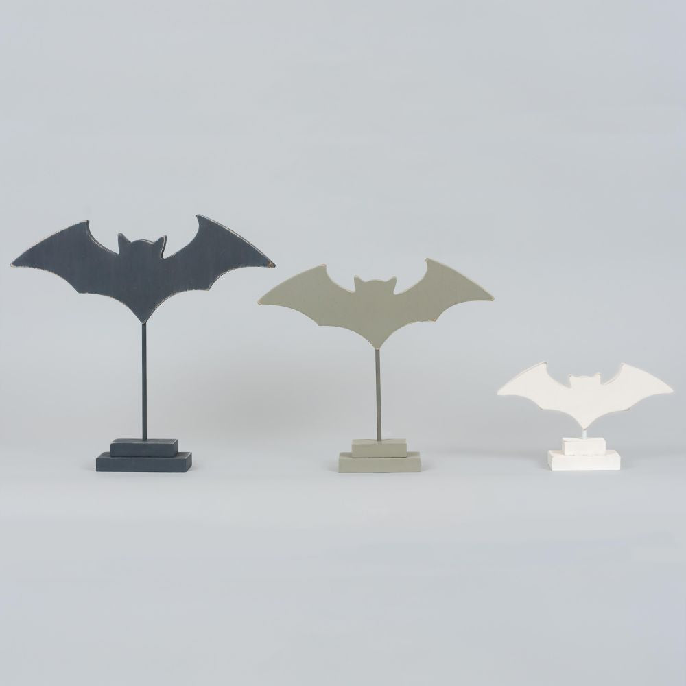 Bats Wood Cutout on Stand, 3 styles