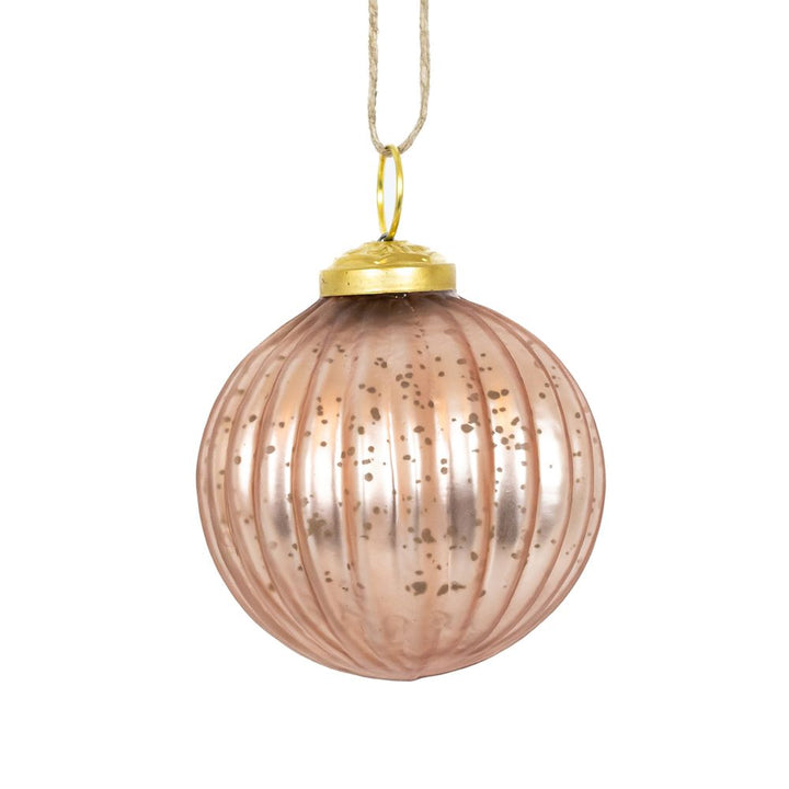 Mercury Glass Ornaments - 5 colors, 3 styles