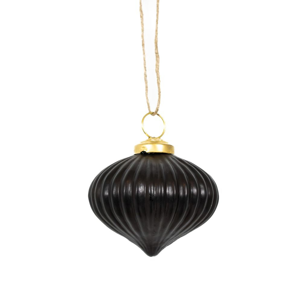 Mercury Glass Ornaments - 5 colors, 3 styles