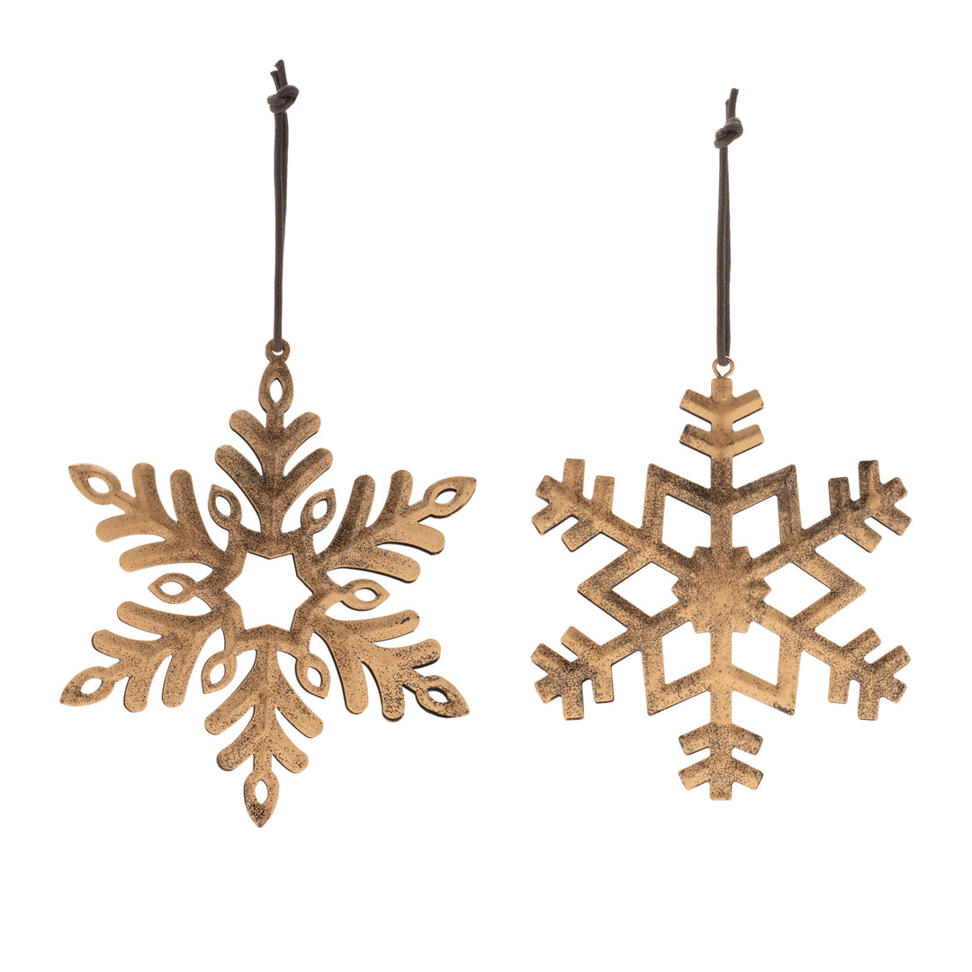 Iron Snowflake Ornaments - 2 Styles