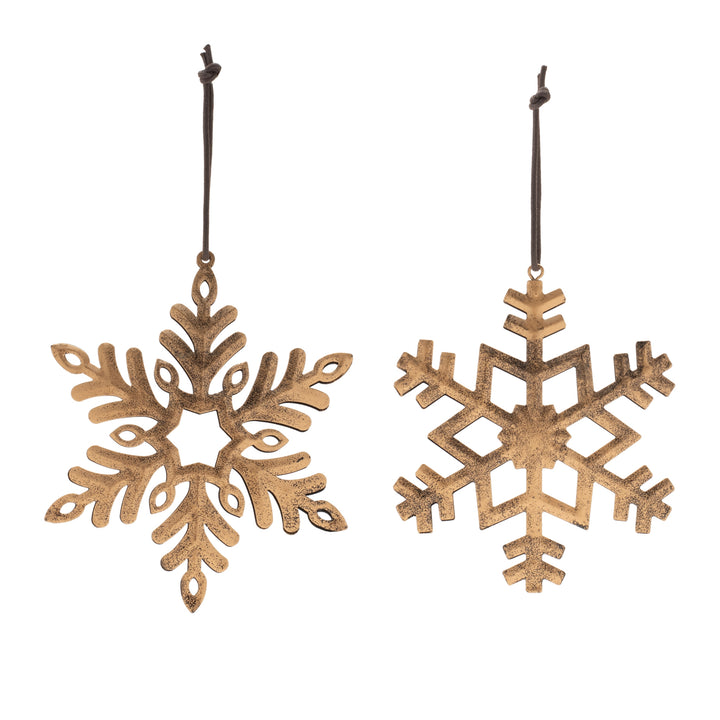 Iron Snowflake Ornaments - 2 Styles