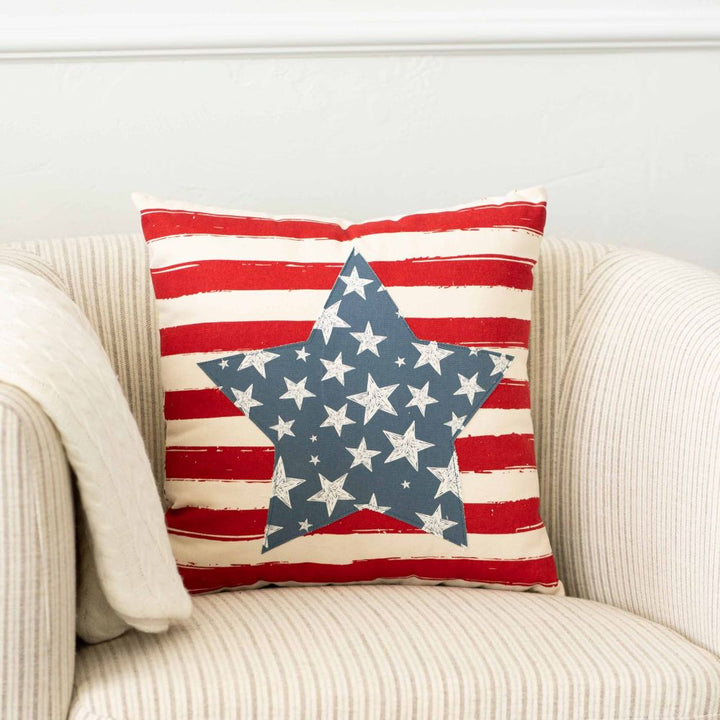 Star/Lemons Reversible Pillow