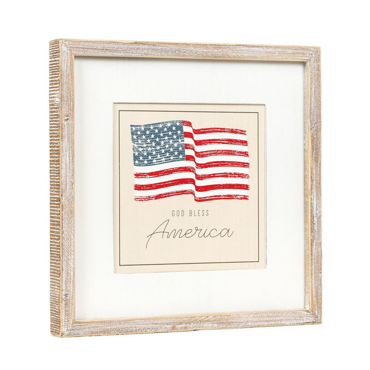God Bless America / Sweet Summertime Reversible Sign