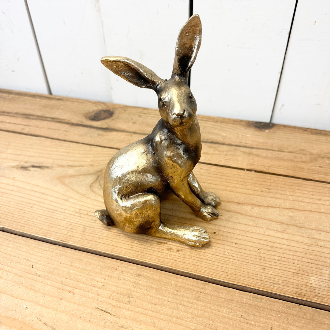 Gold Sitting Bunny