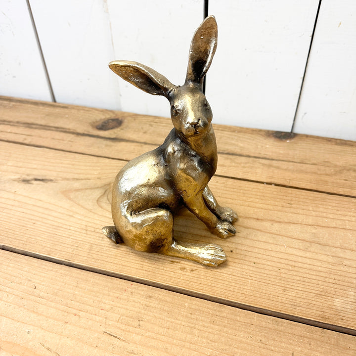 Gold Sitting Bunny