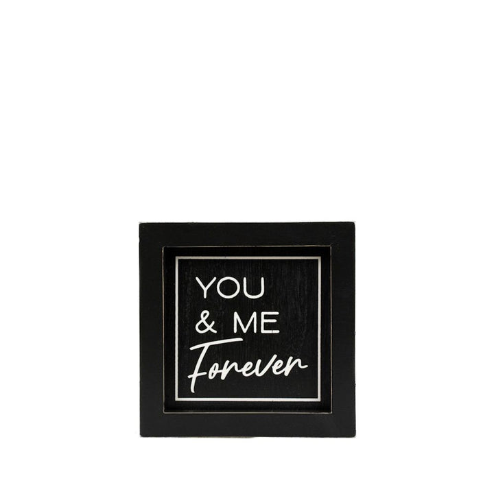 Mr. & Mrs. Reversible Wood Frame Sign