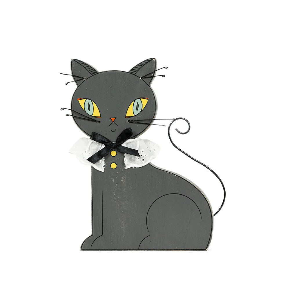 Cat Wood Cutout Shape