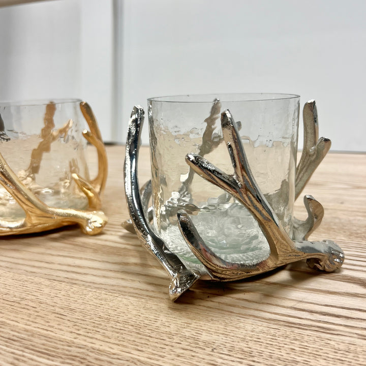 Deer Antler Candle Holder