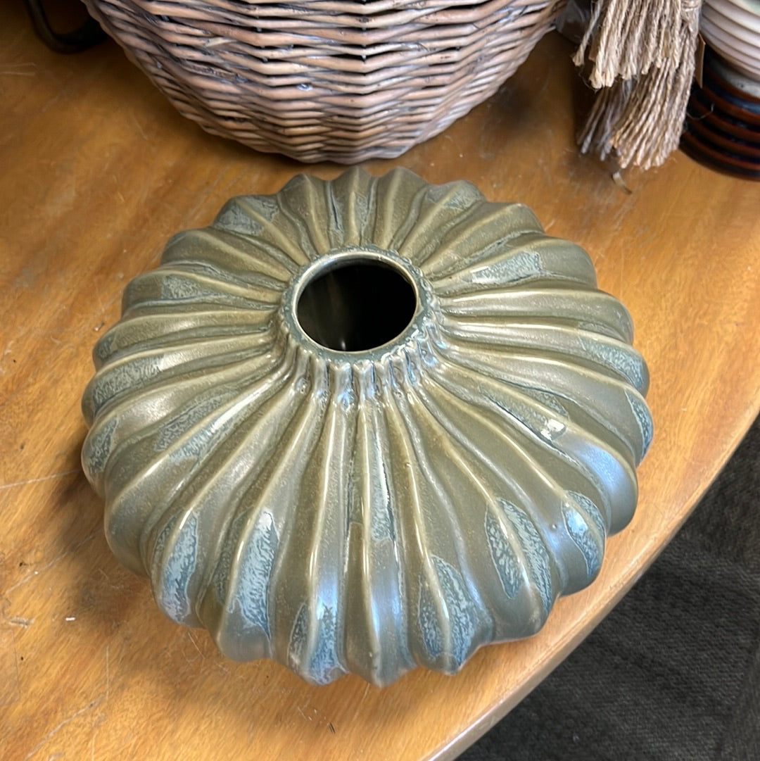 Ceramic Sage Green Vase