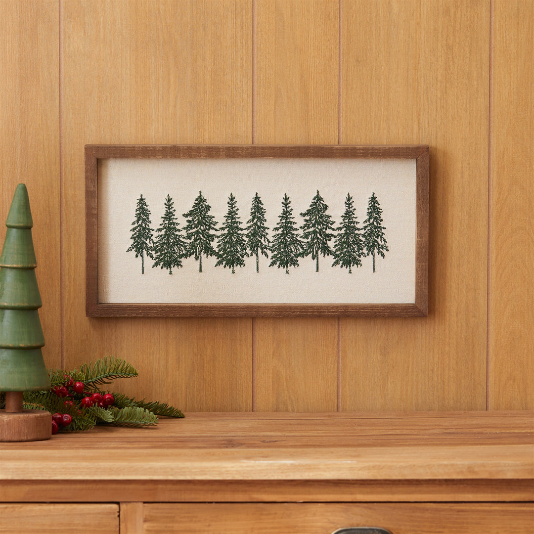 Embroidered Tree Wall Decor - 3 Styles