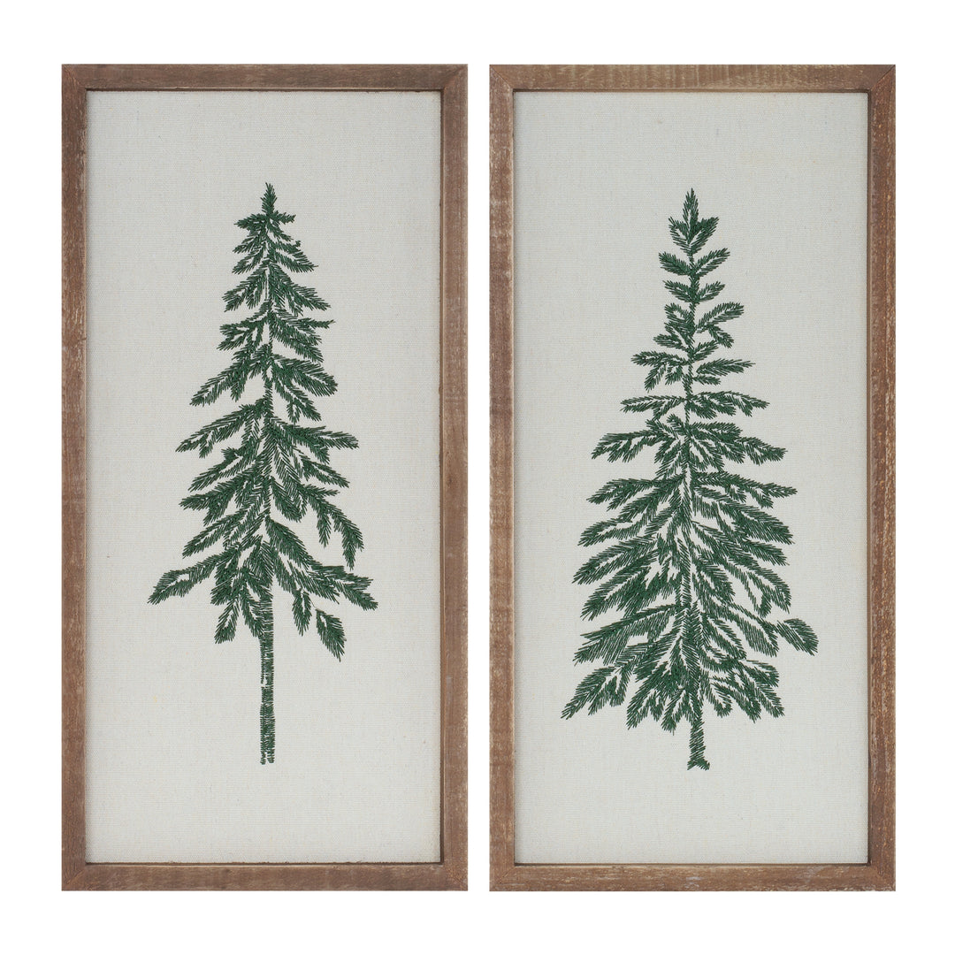 Embroidered Tree Wall Decor - 3 Styles