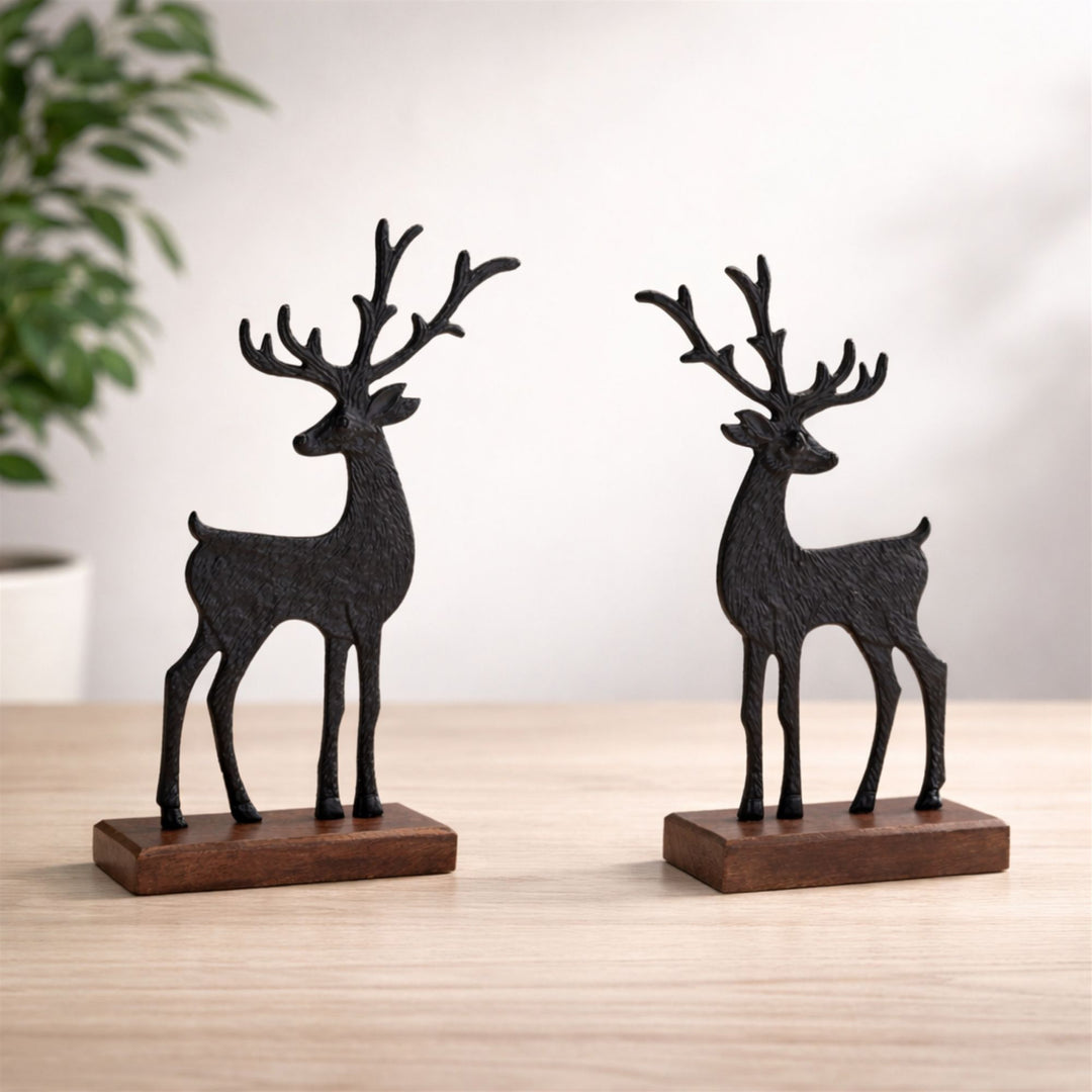 Cast Aluminum Deer  - 2 Sizes