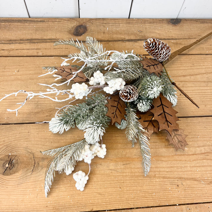 Laser-Cut Wood Winter Pine Collection