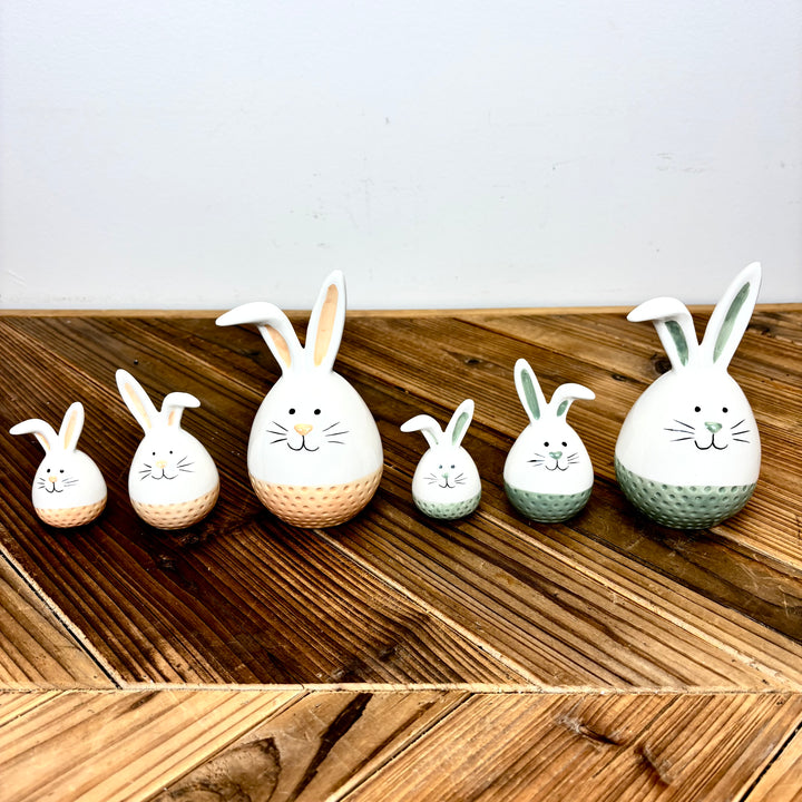 Dolomite Bunnies - 2 Colors, 3 Sizes