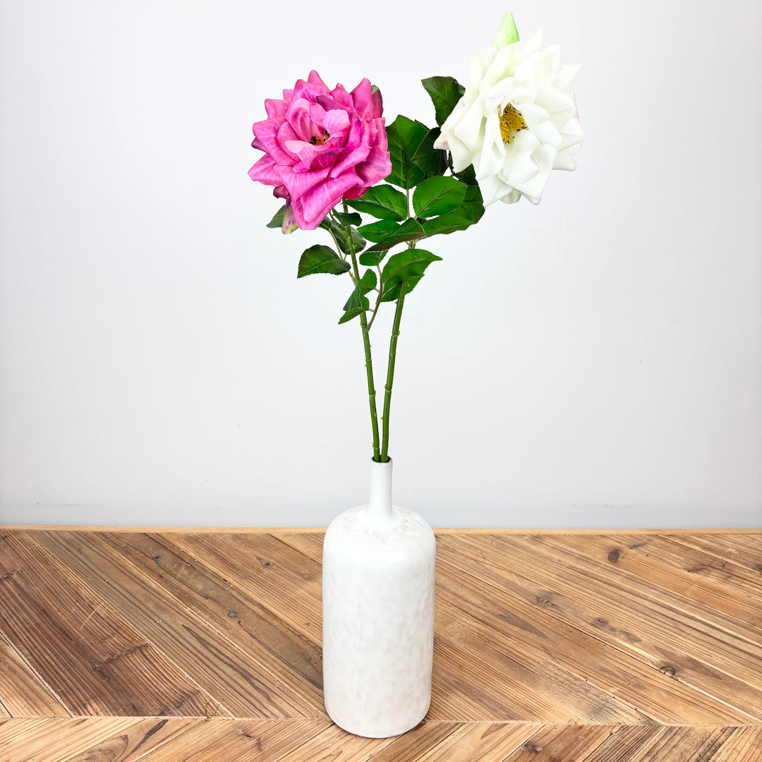 Real Feel Rose Stem - 2 Colors