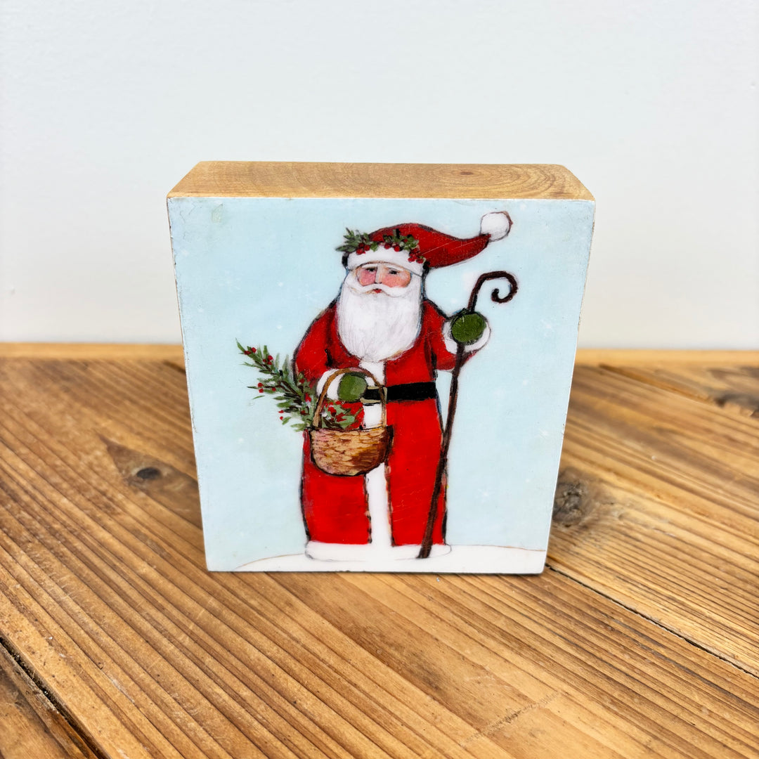 Santa & Snowman Art Blocks - 4 Styles