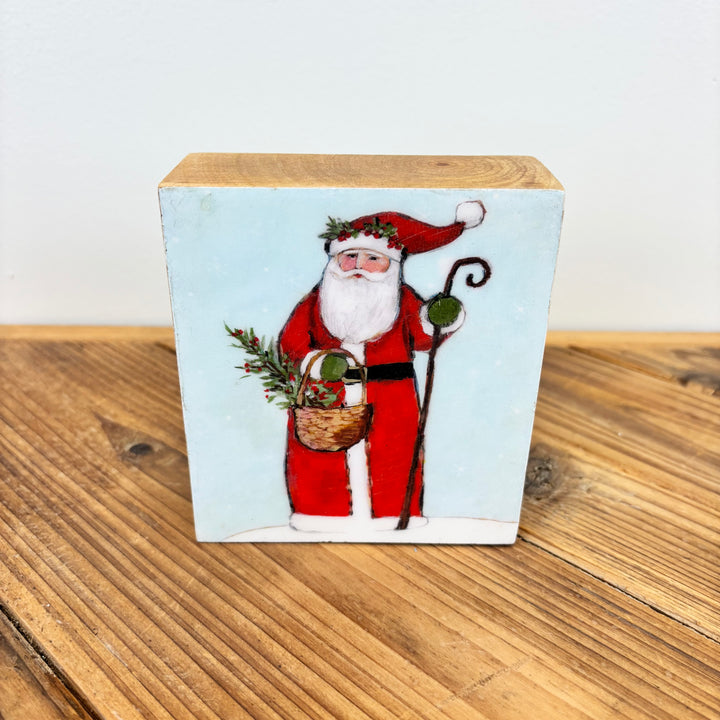 Santa & Snowman Art Blocks - 4 Styles