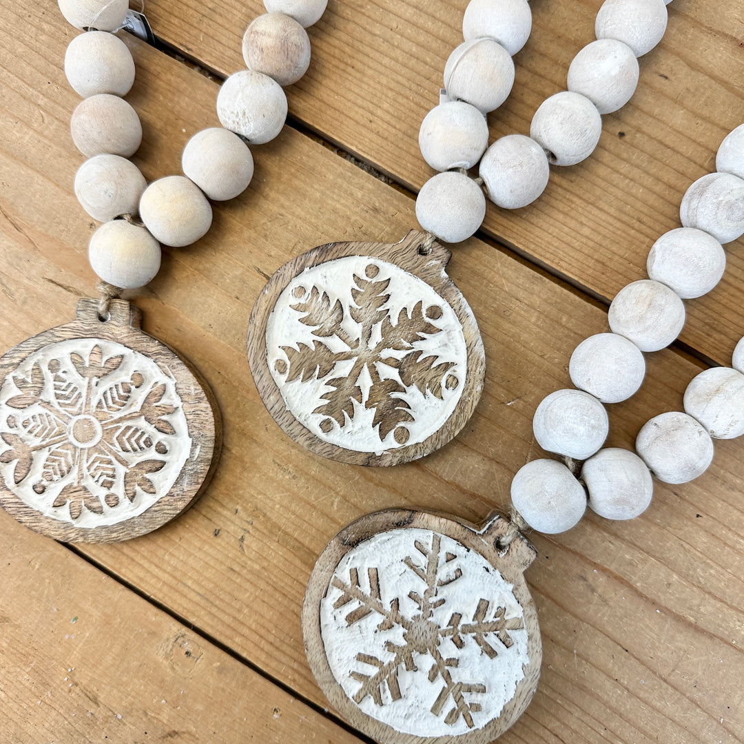 Snowflake Bead Loop
