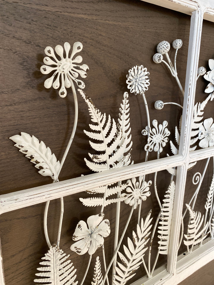Metal Flower Wall Art