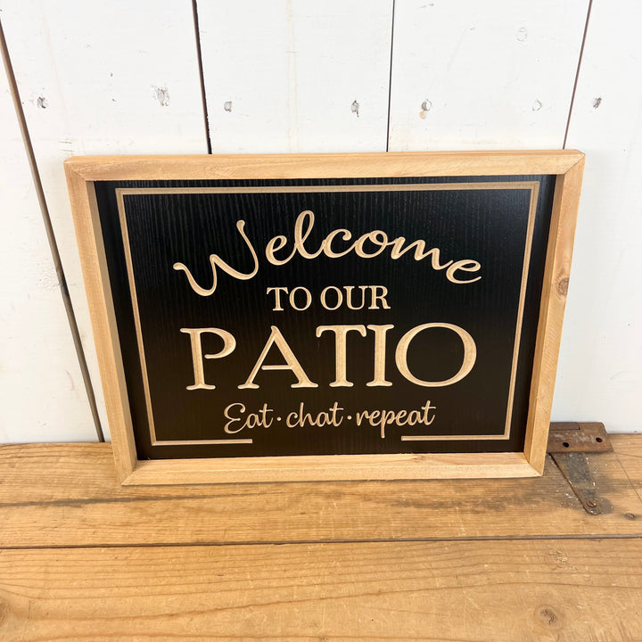 Porch/Patio Signage