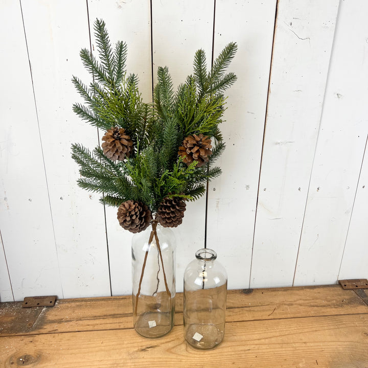 Mixed Pine with Pinecone Accent Collection