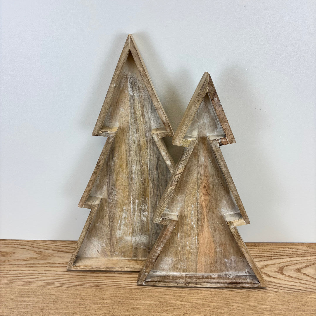 Mango Wood Tree Trays