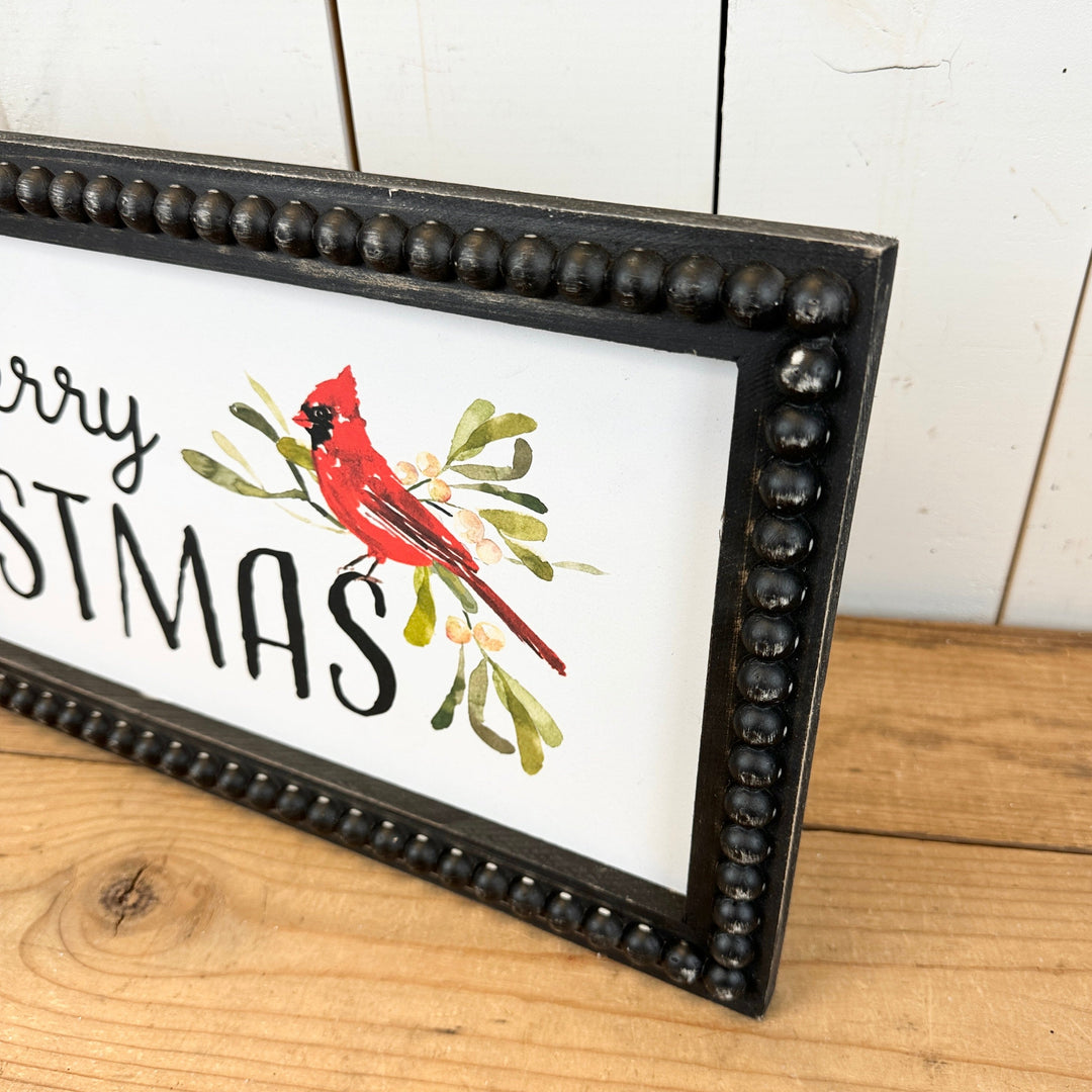 Christmas Cardinal Signage