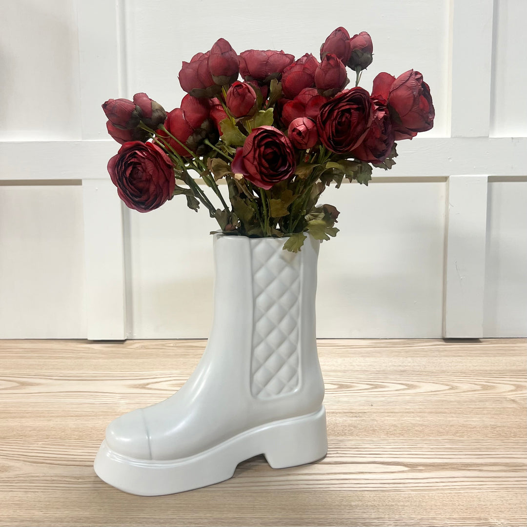 Ceramic Boot Vase