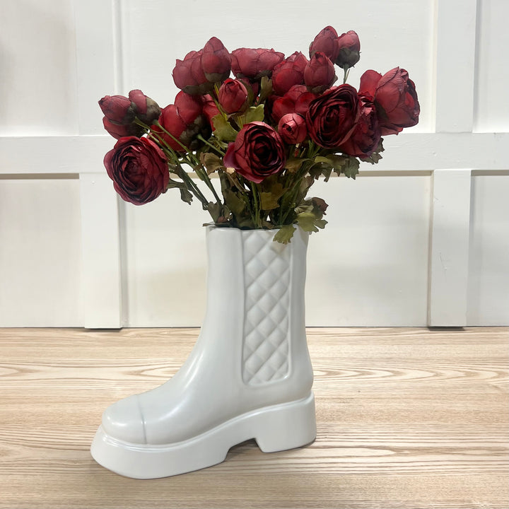Ceramic Boot Vase