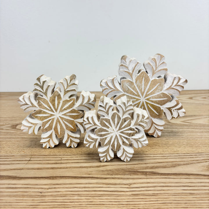 Carved Snowflake - 3 Sizes
