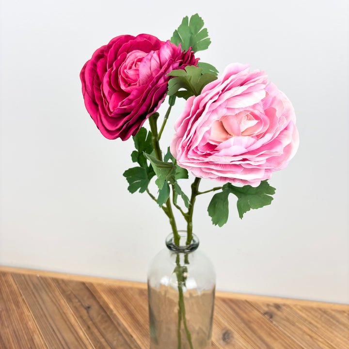 Real Touch Ranunculus Stem - 2 Colors