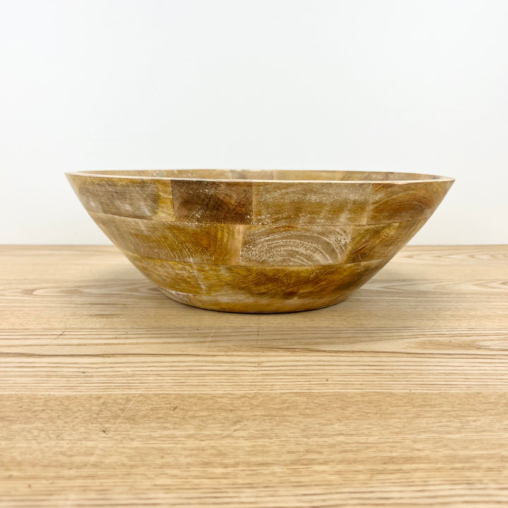 Large Mango Wood Bowl