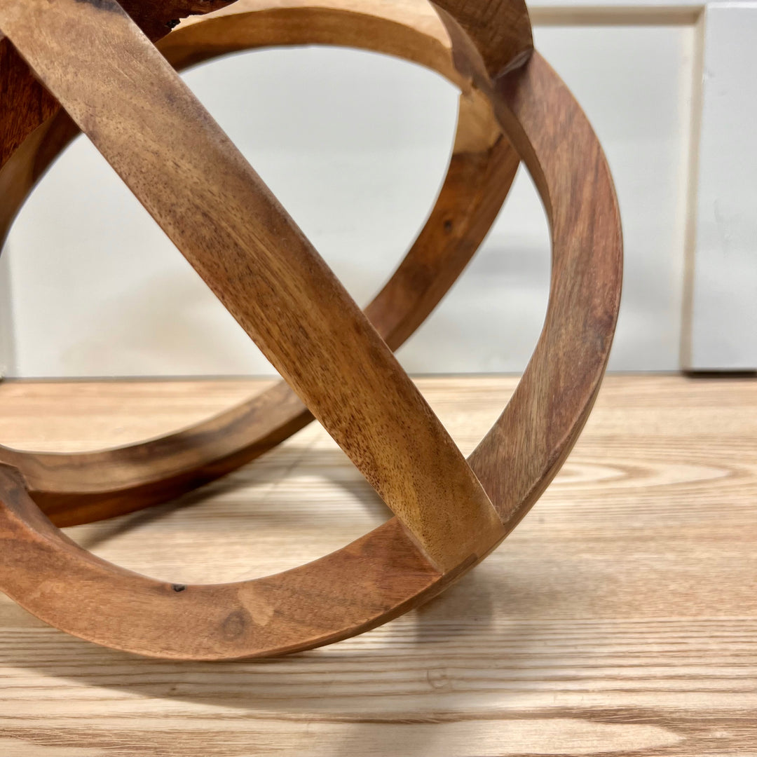 Jumbo Mango Wood Orb – Prairie in Bloom