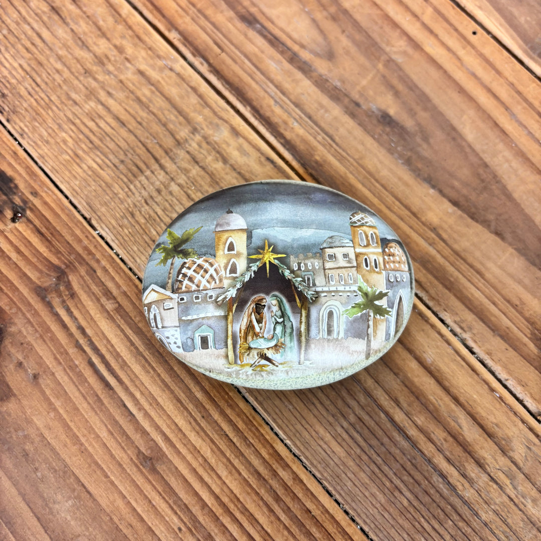 Watercolor Nativity Stones - 4 Styles